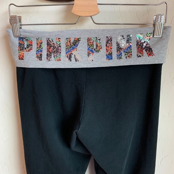 Pink Victoria Secret Leggings - Picture 3 of 5